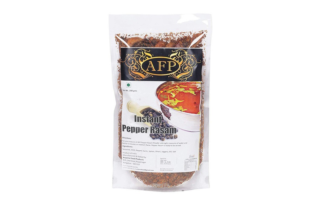 AFP Instant Pepper Rasam    Pack  200 grams